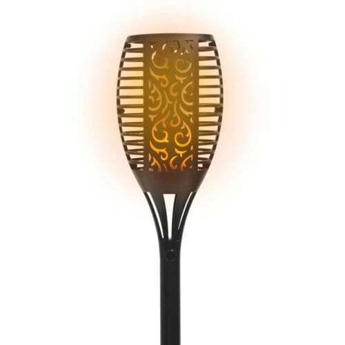 TOCHA SOLAR LED EFEITO CHAMA 1800K KORPASS 1W