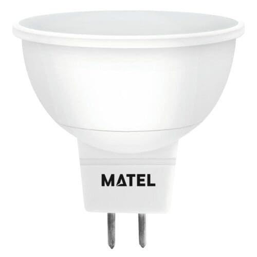 LÂMPADA LED DICROICA MATEL MR16 8W FRIO