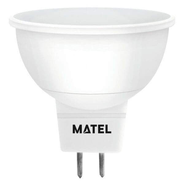 LÂMPADA LED DICROICA MATEL MR16 8W FRIO