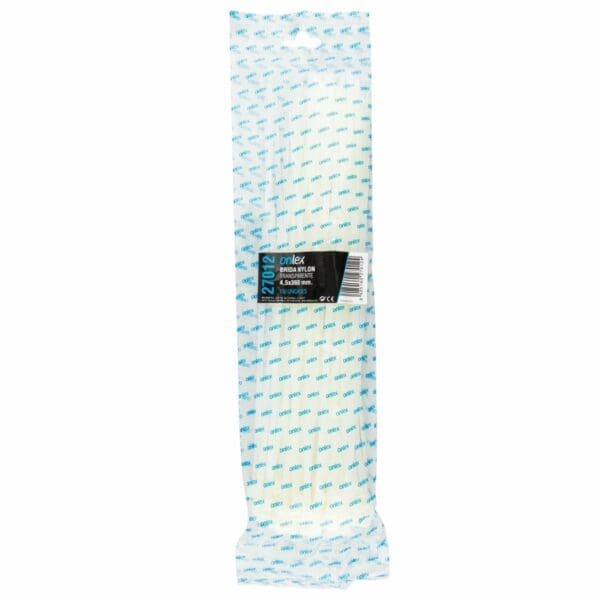 BRAÇADEIRA NYLON ONLEX TRANSPARENTE 4,5x360MM (100 UNIDADES) - Image 2