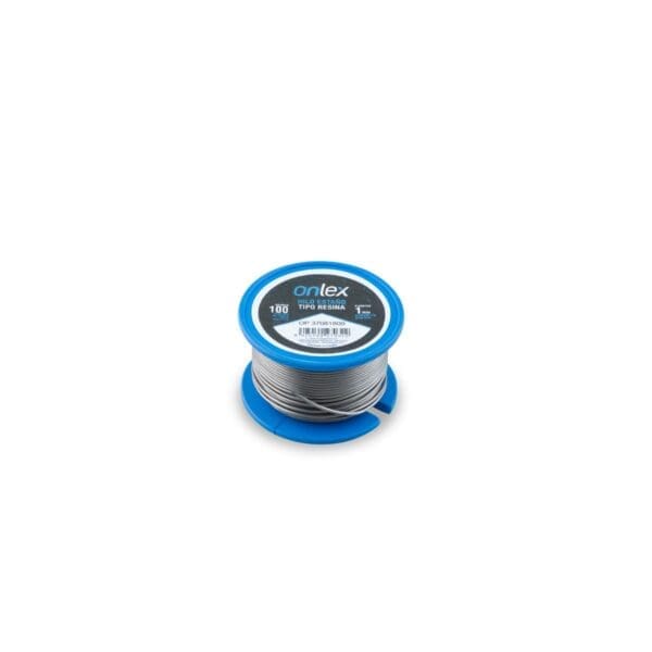 ESTANHO CARRETEL ONLEX COM RESINA 1MM 100 GRAMAS