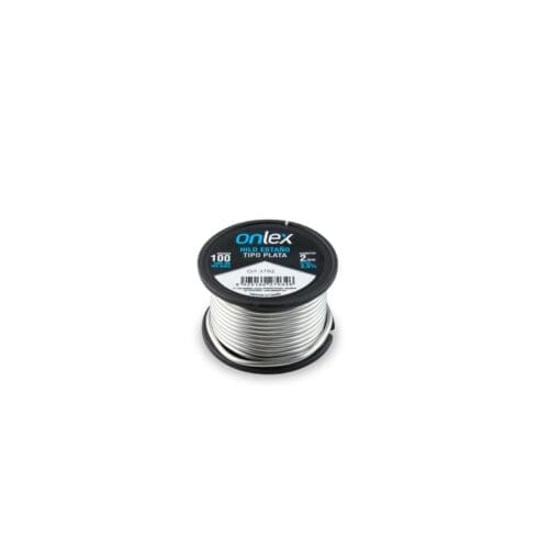 ESTANHO PRATA ONLEX 2MM 100 GRAMAS