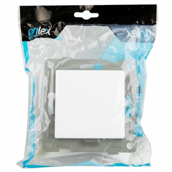 S-EMBUTIR CRUZAMENTO ONLEX BRANCO 10A 250V - Image 2