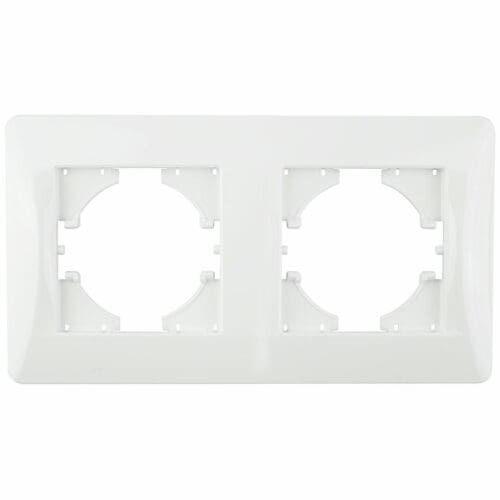 S-EMBUTIR MOLDURA BRANCA HORIZONTAL 2 ELEMENTOS ONLEX