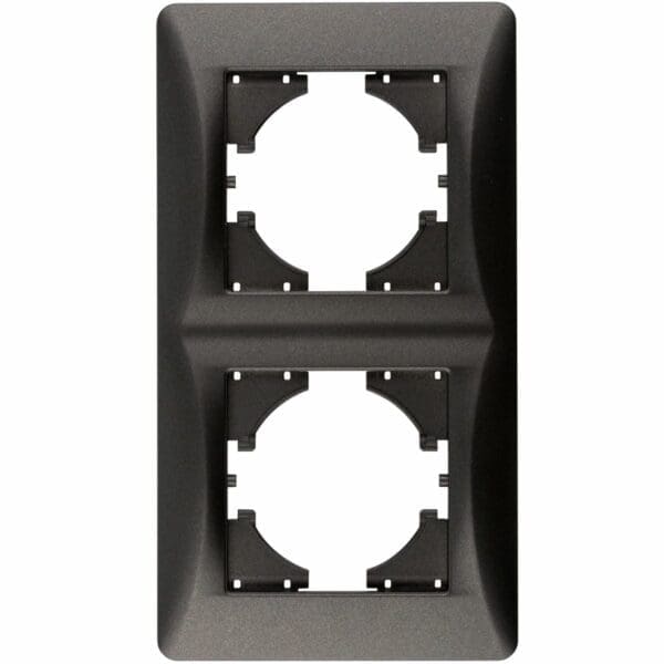 S-EMBUTIR MOLDURA GRAFITE VERTICAL 2 ELEMENTOS ONLEX
