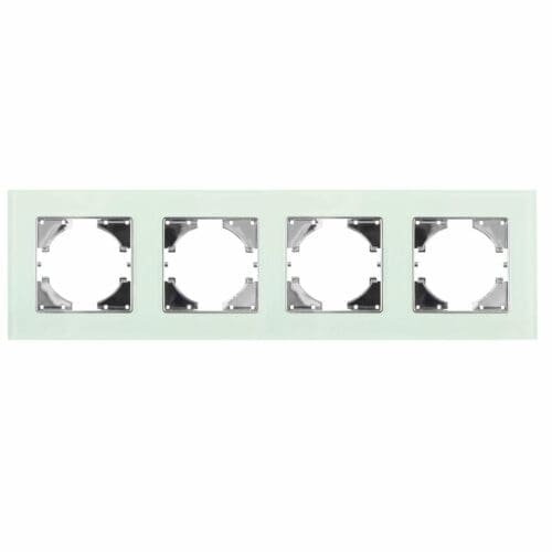 S-EMBUTIR MOLDURA CRISTAL NATURAL ONLEX 4 ELEMENTOS