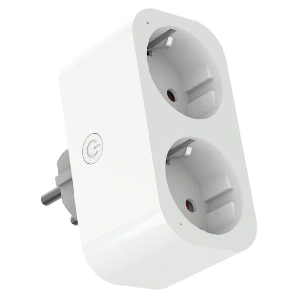 TOMADA INTELIGENTE WIFI MATEL DUPLA 16A 230V