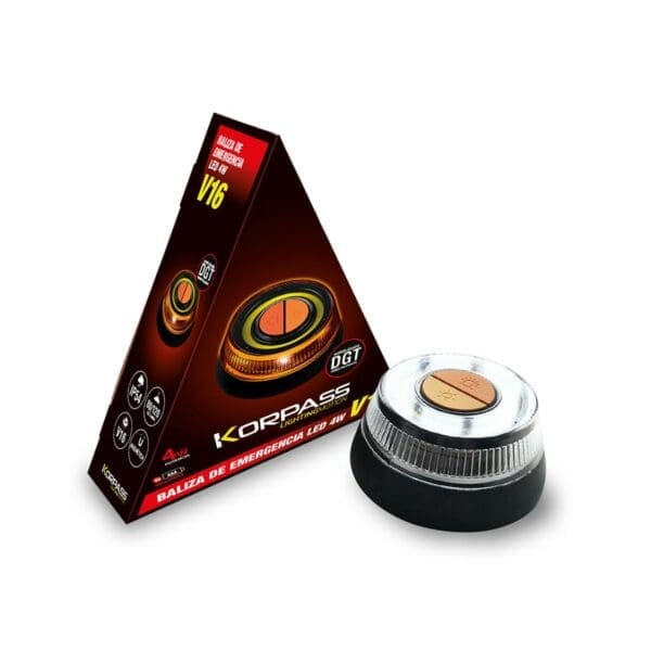 BALIZA DE EMERGÊNCIA LED 4W V16 - Image 2