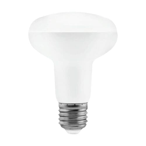 LÂMPADA LED REFLETORA MATEL CHIP SAMSUNG E27 R80 12W QUENTE
