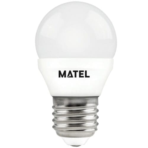 LÂMPADA LED ESFÉRICA MATEL E277W QUENTE (3 UNIDADES)