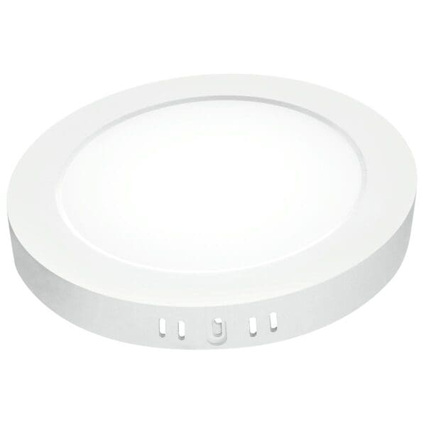 DOWNLIGHT LED PC SUPERFÍCIE REDONDO BRANCO MATEL 18W NEUTRO