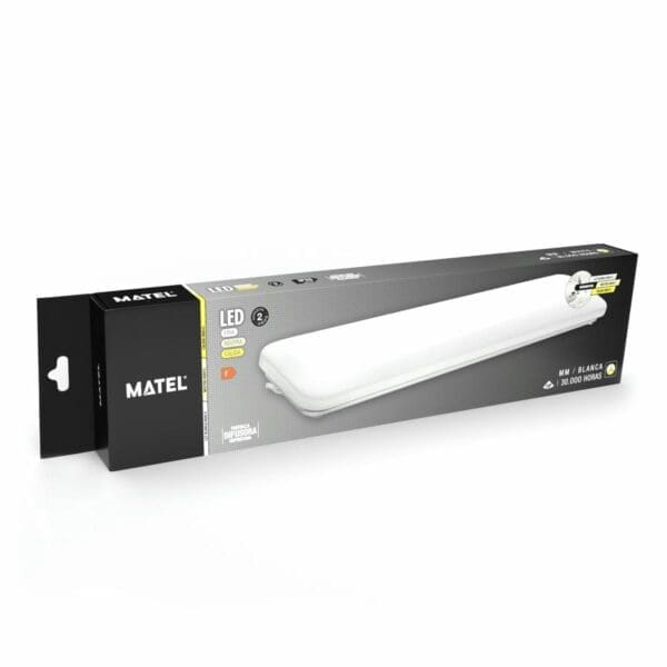 PAINEL LED PLAFON ALUMÍNIO PC TRICOLOR MATEL 50W 120CM - Image 2
