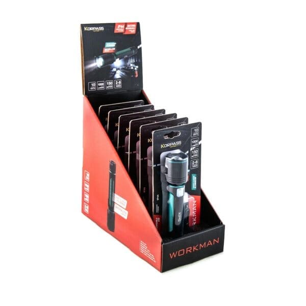 LANTERNA LED TUBULAR RECARGÁVEL PROFISSIONAL 10W - Image 2