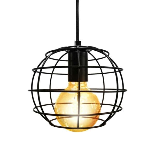 APLIQUE VINTAGE PENDENTE E-27 MATEL REDONDO
