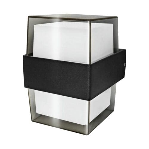 APLIQUE LED LUXE EXTERIOR IP54 MATEL QUADRADO 10W NEUTRA