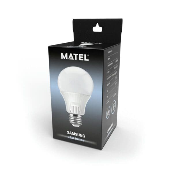 LÂMPADA LED PADRÃO MATEL CHIP SAMSUNG E27 15W FRIA - Image 2