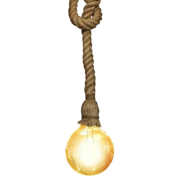 APLIQUE VINTAGE PENDENTE E-27 MATEL CORDA 1M