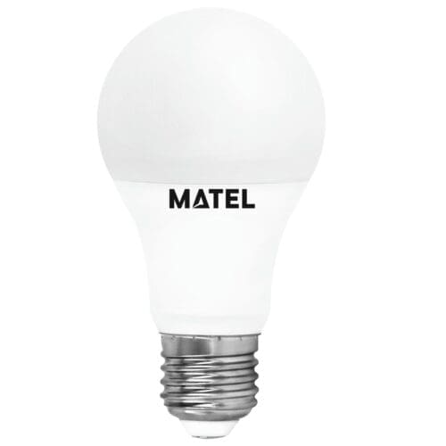 LÂMPADA LED PADRÃO MATEL E27 15W FRIO (3 UNIDADES)
