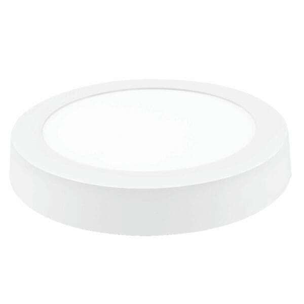 DOWNLIGHT LED SUPERFÍCIE REDONDO BRANCO MATEL 12W FRIA