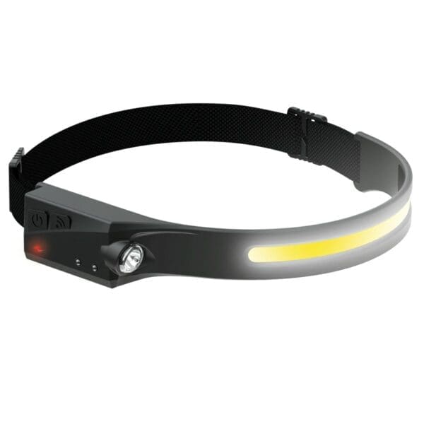 LANTERNA FRONTAL LED COB KORPASS 8W COM SENSOR