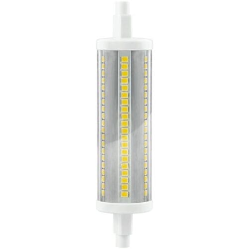 LÂMPADA LED LINEAR MATEL 118MM R7S 16W QUENTE