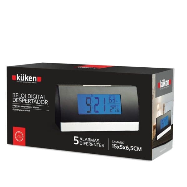 RELÓGIO DESPERTADOR DIGITAL KÜKEN - Image 2