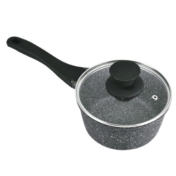 CAÇAROLA ALUMÍNIO FUNDIDO PEDRA BLACK 16CM