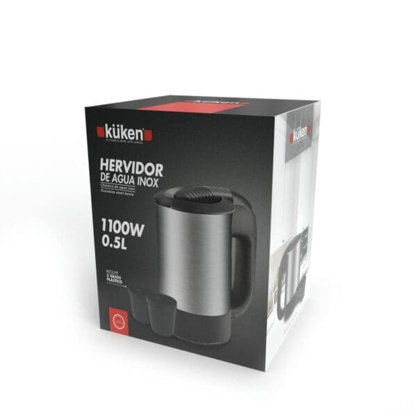 CHALEIRA ELÉTRICA 1100W 0.5L KÜKEN - Image 2