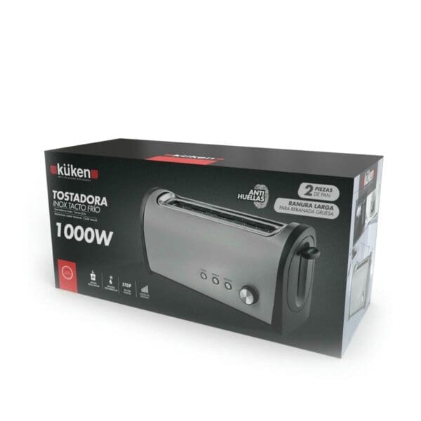 TORRADEIRA INOX GRANDE 1000W KÜKEN - Image 2