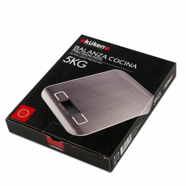 BALANÇA DE COZINHA ELETRÓNICA EM INOX PRECISÃO 5KG KÜKEN - Image 2