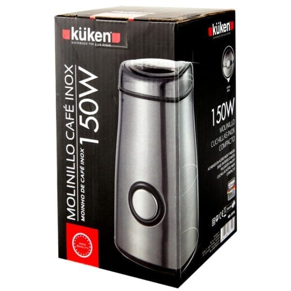 MOINHO DE CAFÉ 150W INOX KÜKEN - Image 2