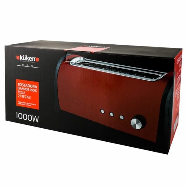 TORRADEIRA 1 RANHURA GRANDE 1000W VERMELHA KÜKEN - Image 2
