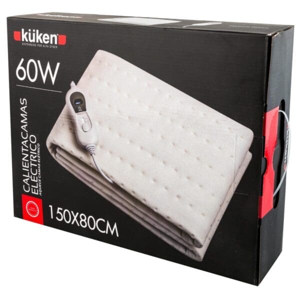 COBERTOR ELÉTRICO 60W 150X80 CM KÜKEN - Image 2