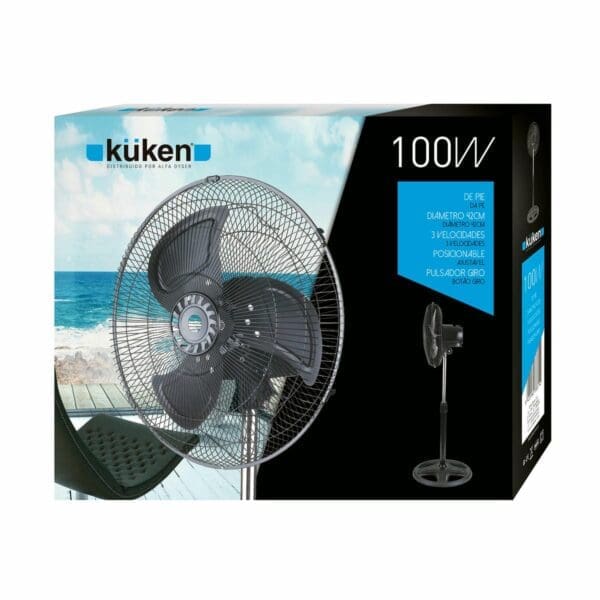 VENTILADOR DE PE KUKEN 100W - Image 2