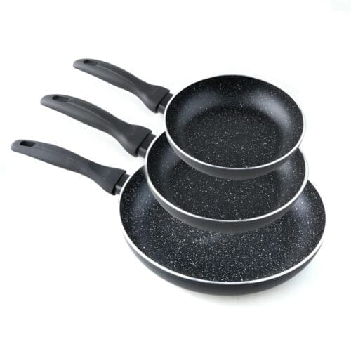 CONJUNTO DE FRIGIDEIRAS PARA INDUÇÃO MÁRMORE SUPREME 3 PEÇAS