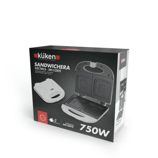 SANDUICHEIRA ELÉTRICA 750W SEM CORTE KÜKEN - Image 2