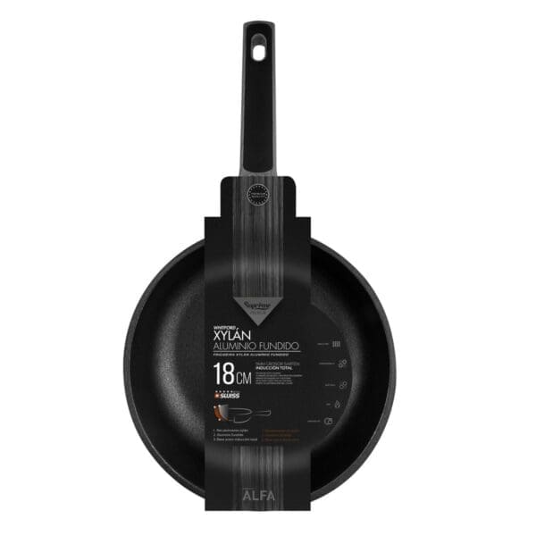 FRIGIDEIRA PARA INDUÇÃO DE PEDRA PRETA SUPREME 32CM - Image 2