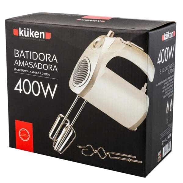 BATEDEIRA AMASSADORA 400W BRANCA KÜKEN - Image 2