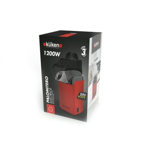 MÁQUINA DE PIPOCAS ELÉTRICA KÜKEN 1200W - Image 2