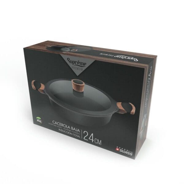 PANELA PARA INDUÇÃO PREMIUM SUPREME BAIXA 24CM - Image 2