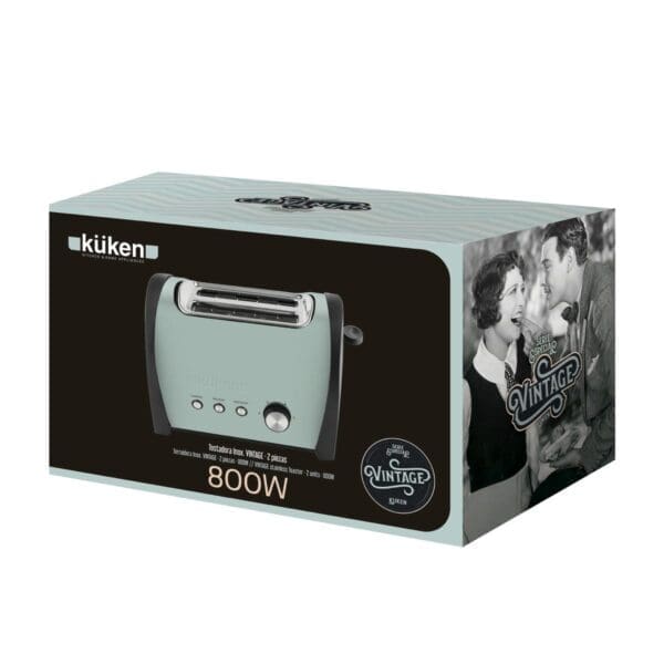 TORRADEIRA KÜKEN VINTAGE 2 FATIAS 800W - Image 2