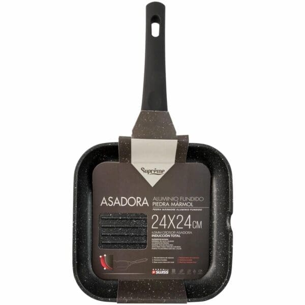 GRILL DE PEDRA COM CABO FIXO SUPREME LISO 20CM - Image 2