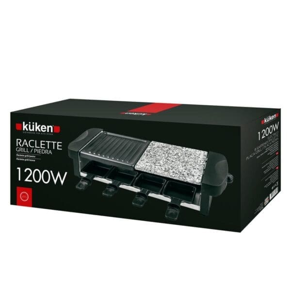 RACLETTE GRILL DE PEDRA 1200W KÜKEN - Image 2