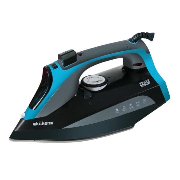 FERRO DE ENGOMAR A VAPOR KÜKEN BASE INOX 2800W