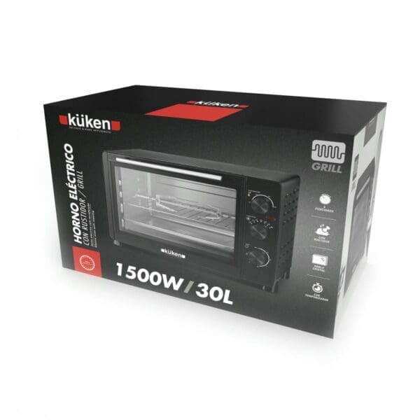 FORNO ELÉTRICO KÜKEN 30 LITROS 1500W - Image 2
