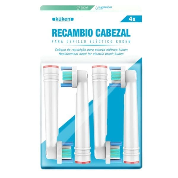 SUBSTITUIÇÃO DA CABEÇA 3D WHITE PRO BRIGHT ESCOVA KÜKEN 34144 - Image 2