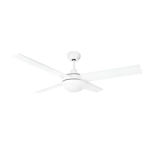 VENTILADOR DE TETO COM LUZ LED KÜKEN BRANCO 55W