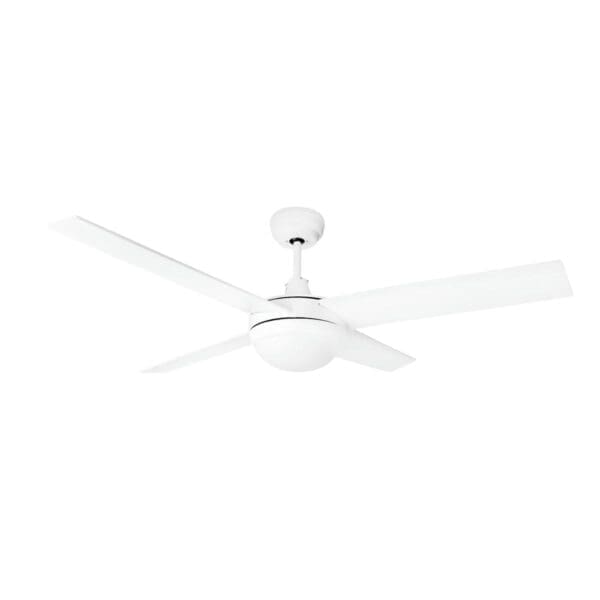 VENTILADOR DE TETO COM LUZ LED KÜKEN BRANCO 55W