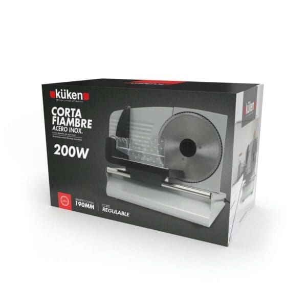 CORTADOR DE FRIOS 200W KUKEN INOX - Image 2