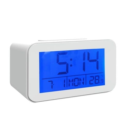 RELÓGIO DIGITAL COM ALARME E TERMÓMETRO KÜKEN